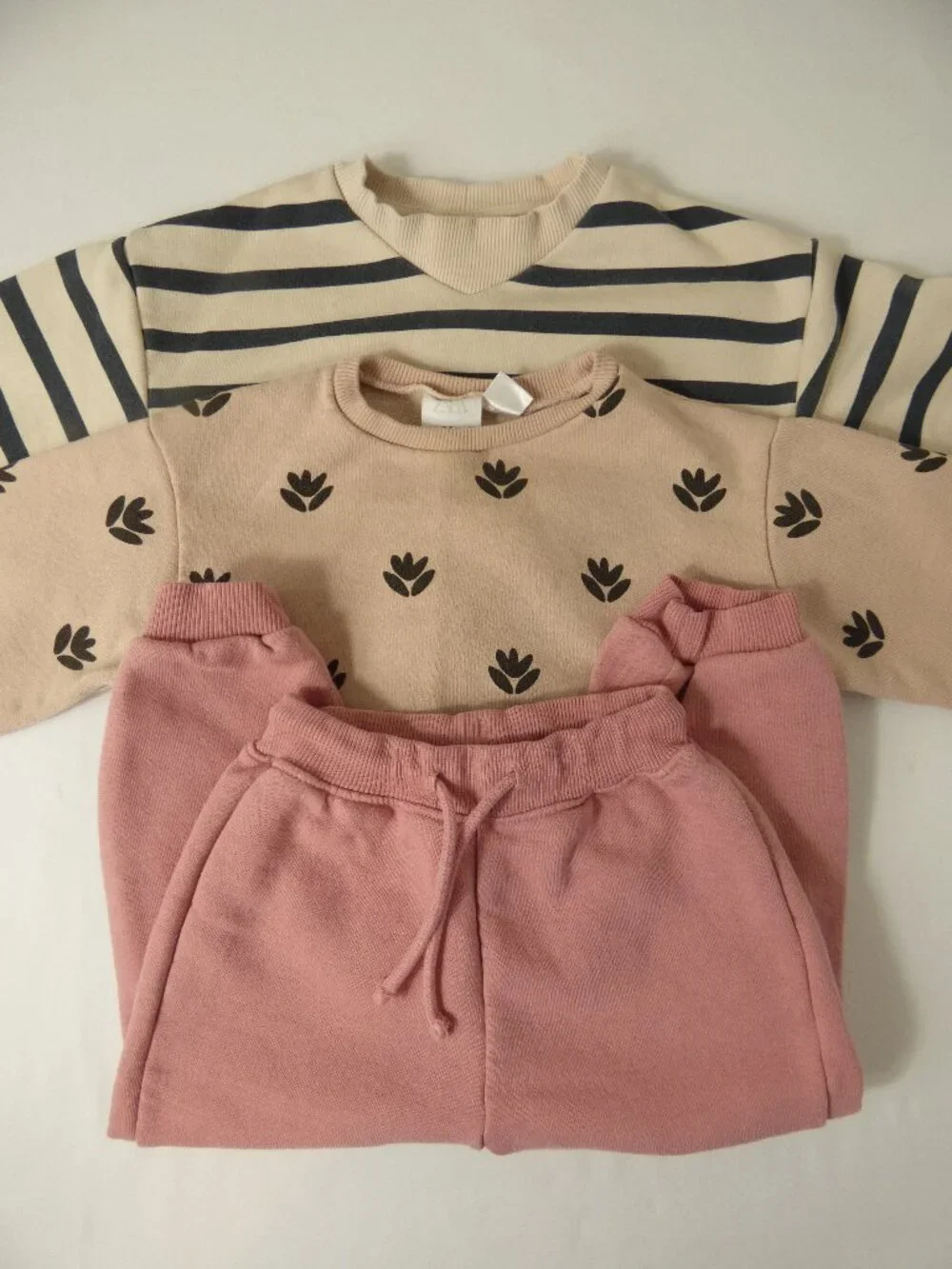 ZARA Toddler Crewneck & Jogger Set, Size 2-3 Years